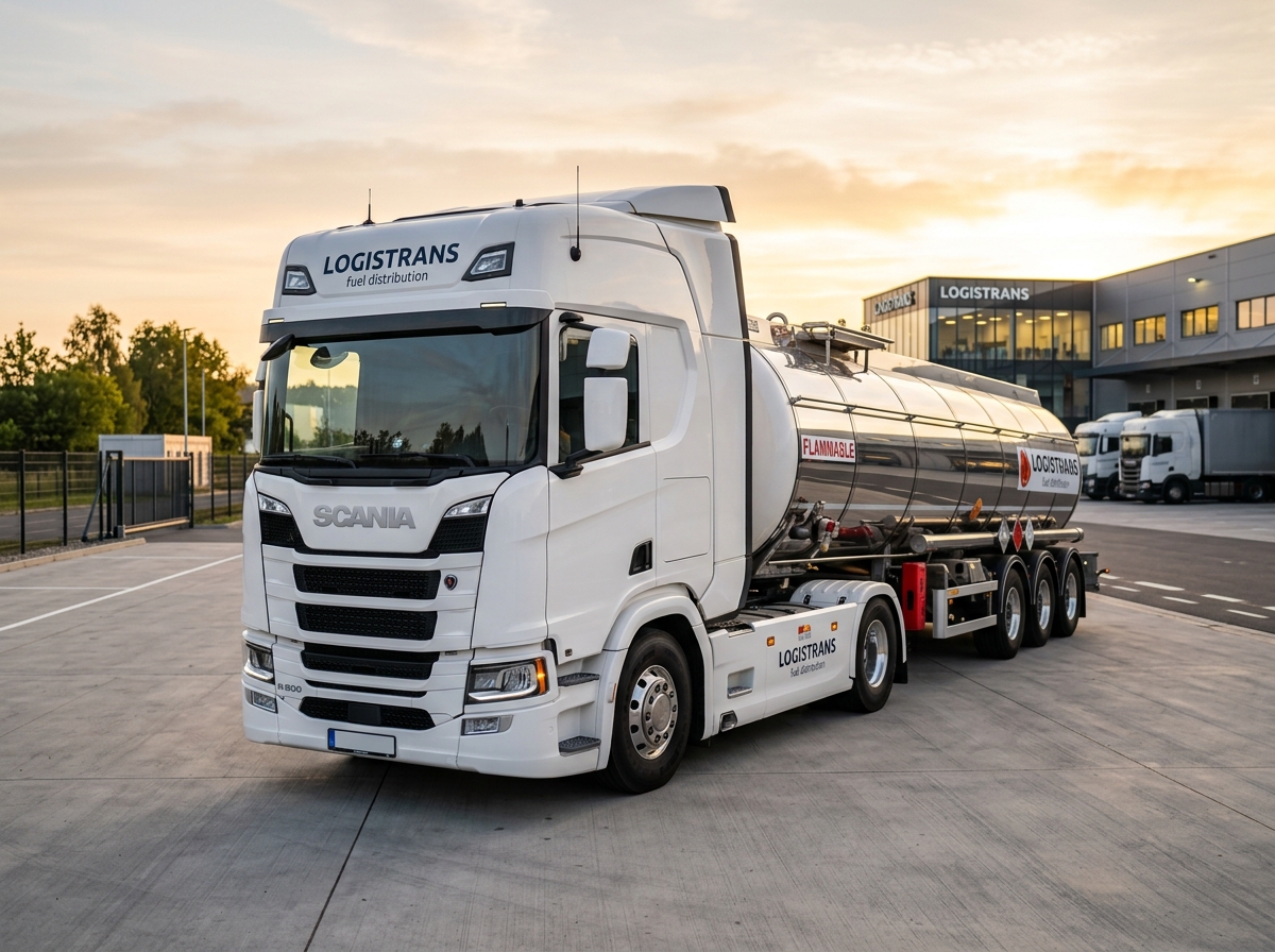 Harris Logistics Scania Fuel Tanker Truck